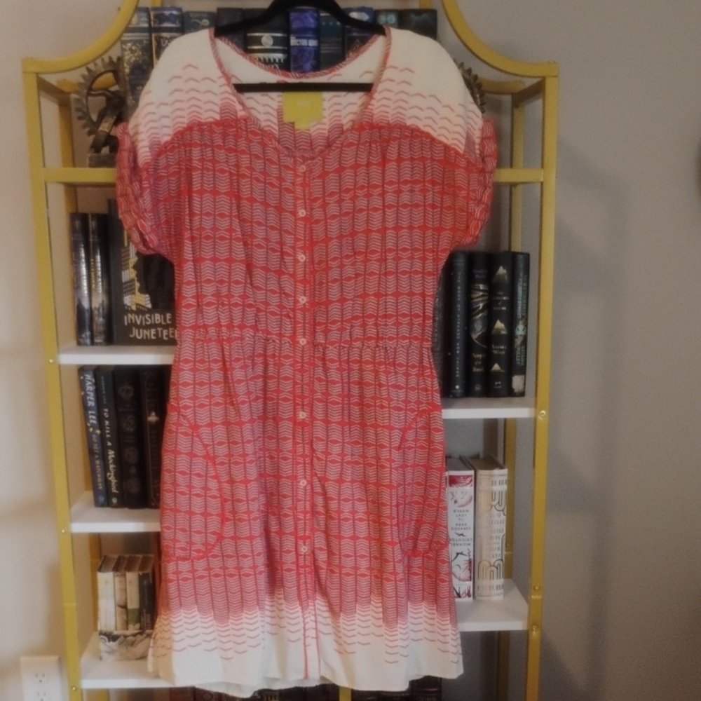 Maeve Vintage Geometric Dress WITH POCKETS